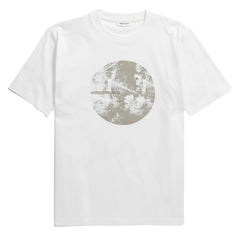 Norse Projects Johannes Organic Circle Print T-shirt White - Parasol Store