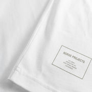 Norse Projects Johannes Organic Circle Print T-shirt White - Parasol Store