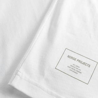 Norse Projects Johannes Organic Circle Print T-shirt White - Parasol Store