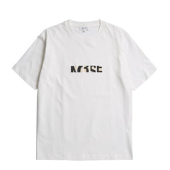 Norse Projects Johannes Organic NORSE Zoom Print T-shirt White