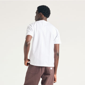 Norse Projects Johannes Organic The Lakes Print T-shirt White - Parasol Store