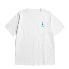Norse Projects Johannes Organic The Lakes Print T-shirt White