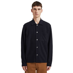 Norse Projects Jorn Double Face Overshirt Dark Navy - Parasol Store