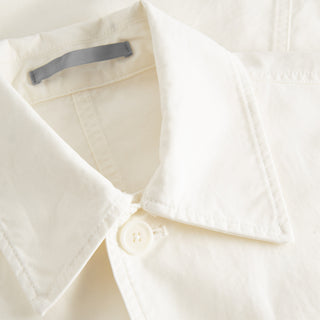 Norse Projects Marcus Canvas Overshirt Ecru - Parasol Store