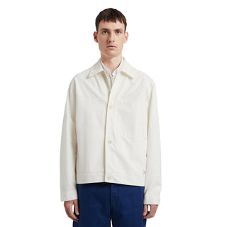 Norse Projects Marcus Canvas Overshirt Ecru - Parasol Store