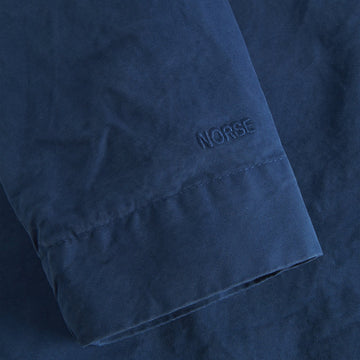 Norse Projects Marcus Canvas Overshirt Workwear Blue - Parasol Store