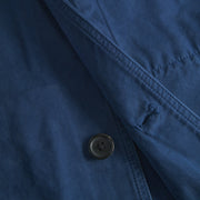 Norse Projects Marcus Canvas Overshirt Workwear Blue - Parasol Store