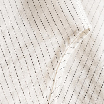 Norse Projects Mo Oversized Striped Shirt Ecru - Parasol Store