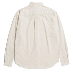 Norse Projects Mo Oversized Striped Shirt Ecru - Parasol Store