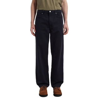 Norse Projects Mogens Relaxed 5 Pocket Heavy Twill Dark Navy - Parasol Store