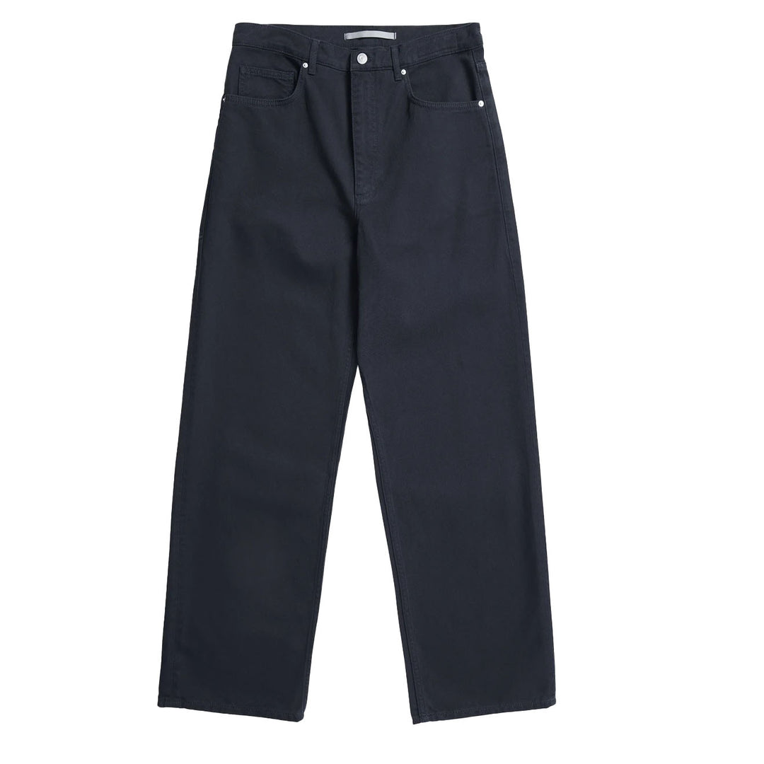 Norse Projects Mogens Relaxed 5 Pocket Heavy Twill Dark Navy - Parasol Store