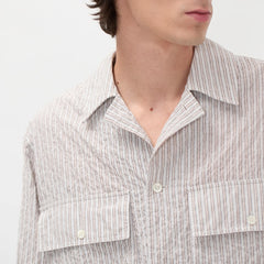 Norse Projects Mols Hunting Stripe Shirt Multi Color Stripe