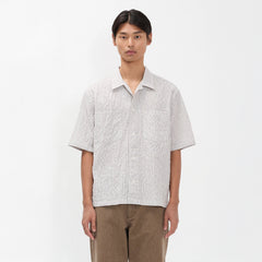 Norse Projects Mols Striped SS Camp Shirt Multi Color Stripe