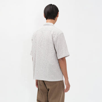 Norse Projects Mols Striped SS Camp Shirt Multi Color Stripe