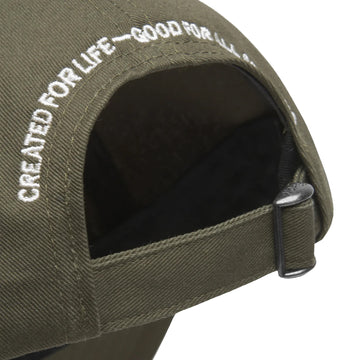 Norse Projects NORSE Twill 6-Panel Cap Ivy Green - Parasol Store