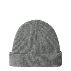 Norse Projects Norse Lambswool Merino Beanie Grey Melange - Parasol Store