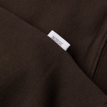 Norse Projects Norse Standard Hoodie Seal Brown - Parasol Store