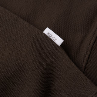 Norse Projects Norse Standard Sweatshirt Seal Brown - Parasol Store