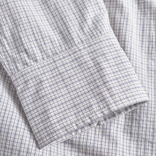Norse Projects Ole Oversize Poplin Check Shirt Oatmeal - Parasol Store