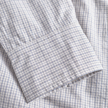 Norse Projects Ole Oversize Poplin Check Shirt Oatmeal - Parasol Store