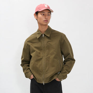 Norse Projects Raabjerg Canvas Jacket Olive Night