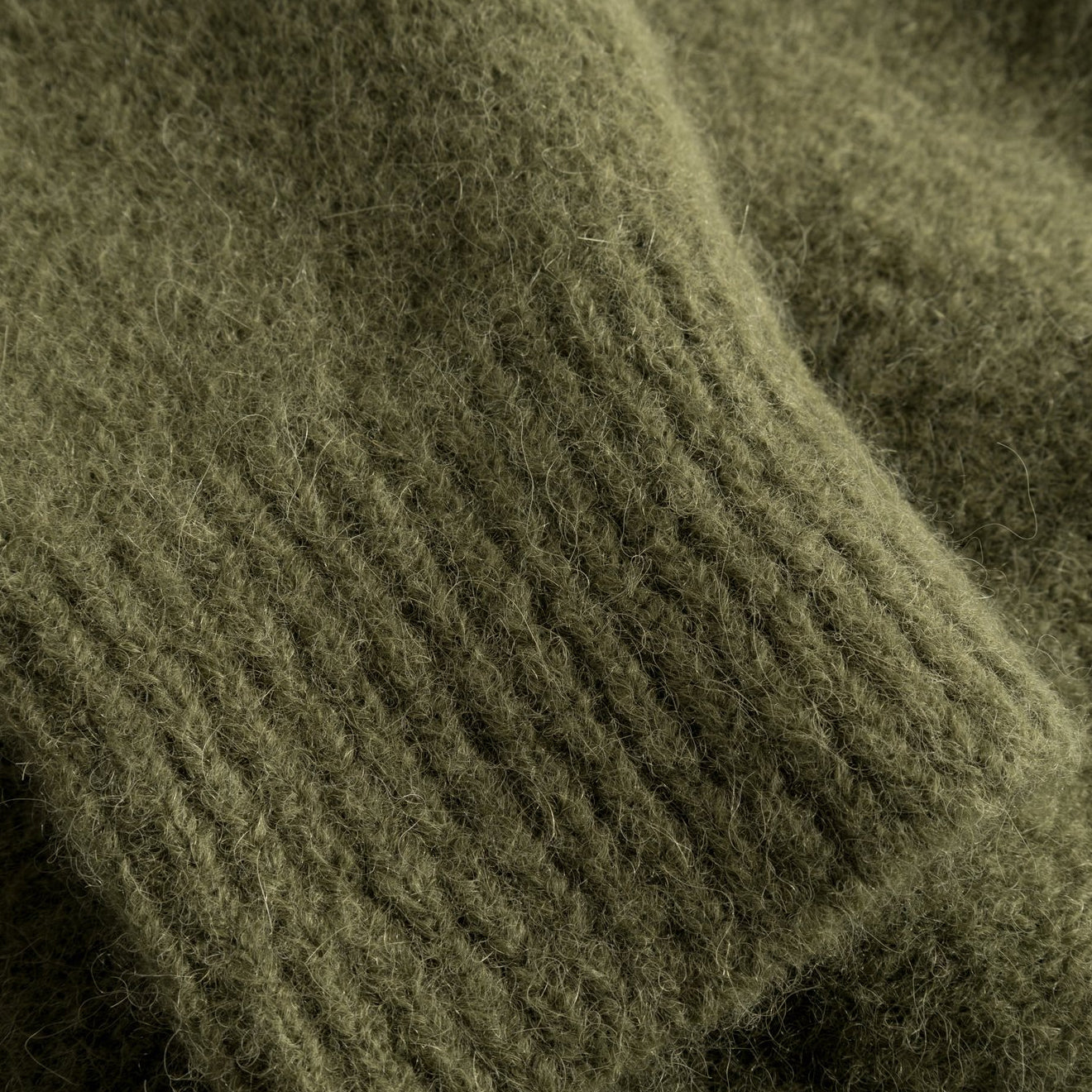 Norse Projects Rasmus Relaxed Brushed Polo Ivy Green - Parasol Store