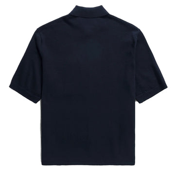 Norse Projects Rollo Cotton Linen SS Shirt Dark Navy - Parasol Store