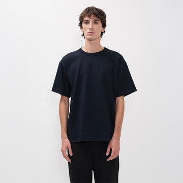 Norse Projects Snekkersten Organic Arch Print T-Shirt Dark Navy