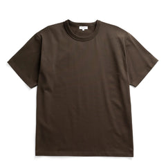 Norse Projects Snekkersten Organic Arch Print T-Shirt Delicioso Brown