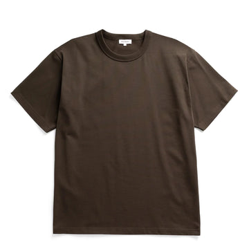 Norse Projects Snekkersten Organic Arch Print T-Shirt Delicioso Brown