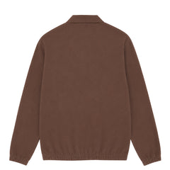 Norse Projects Sylane Relaxed Light Pile Jersey Polo Peppercorn