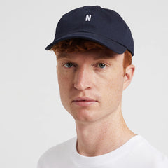 Norse Projects Twill Sports Cap Dark Navy