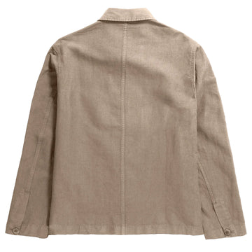 Norse Projects Tyge Cotton Linen Overshirt Clay - Parasol Store