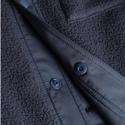 Norse Projects Ulrik Reversible Fleece Overshirt Dark Navy - Parasol Store