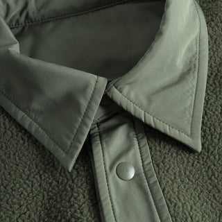 Norse Projects Ulrik Reversible Fleece Overshirt Ivy Green - Parasol Store