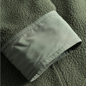 Norse Projects Ulrik Reversible Fleece Overshirt Ivy Green - Parasol Store