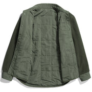 Norse Projects Ulrik Reversible Fleece Overshirt Ivy Green - Parasol Store
