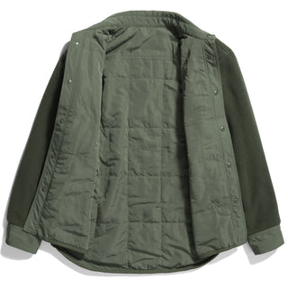 Norse Projects Ulrik Reversible Fleece Overshirt Ivy Green - Parasol Store