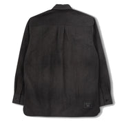 Norse Projects Ulrik Wave Dye Overshirt Black - Parasol Store