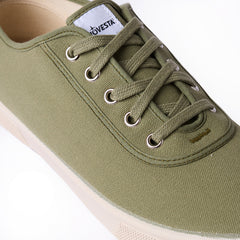 Novesta Ital Trainer Khaki / Ivory - Parasol Store