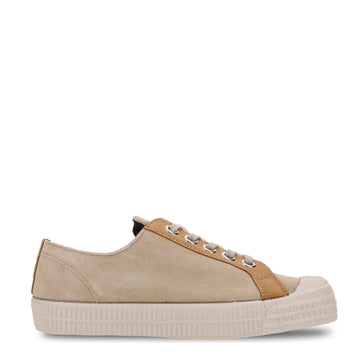 Novesta Star Master Suede Trainer Beige - Parasol Store
