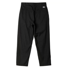 Obey Fubar Pleated Pant Black Obey