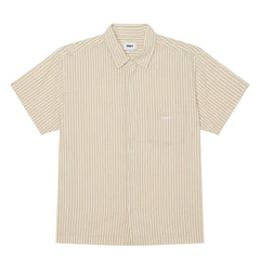 Obey Alan Woven S/S Shirt Unbleached Multi