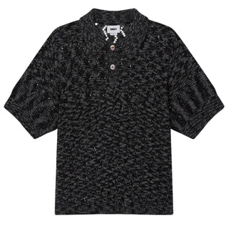 Obey Andre Polo Sweater Black - Parasol Store