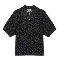 Obey Andre Polo Sweater Black