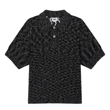 Obey Andre Polo Sweater Black
