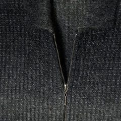 Obey Anton Gradient Cardigan Charcoal Multi