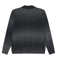 Obey Anton Gradient Cardigan Charcoal Multi