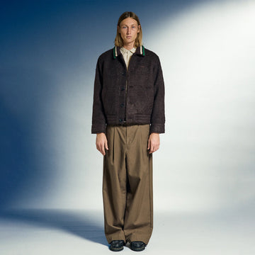 Obey Arden Blouson Jacket Java Brown - Parasol Store