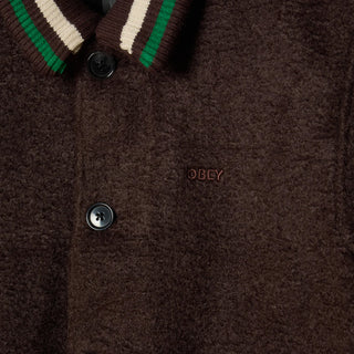 Obey Arden Blouson Jacket Java Brown - Parasol Store